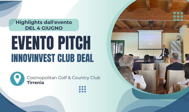 Evento pitch a Tirrenia